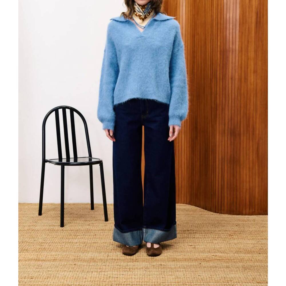 NEW FRNCH josse sweater in bleu jean